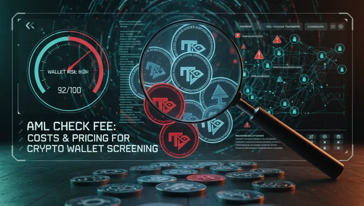 AML Check Fee: Costs & Pricing for Crypto Wallet Screening